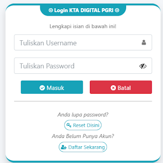 Register PGRI Morowali - Persatuan Guru Republik Indonesia Cabang Morowali